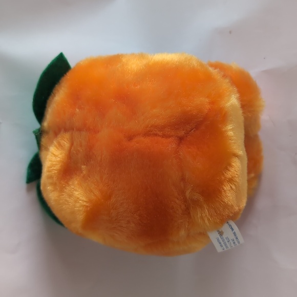 Vtg PUFFKIN Pumpkin Gourdy Orange Retired 1997 Swibco NOS Halloween PLUSH - Picture 3 of 3